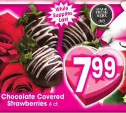 Jewel-Osco Chocolate Covered Strawberries offer