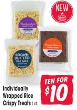 Jewel-Osco Individually Wrapped Rice Crispy Treats offer