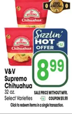 Jewel-Osco V&V Supremo Chihuahua offer