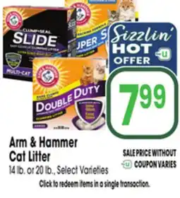 Jewel-Osco Arm & Hammer Cat Litter offer