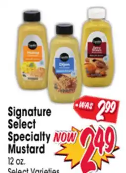 Jewel-Osco Signature Select Specialty Mustard offer