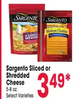 Jewel-Osco Sargento Sliced or Shredded Cheese offer