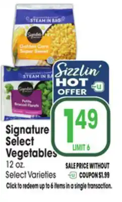 Jewel-Osco Signature Select Vegetables offer