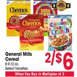 Jewel-Osco General Mills Cereal offer