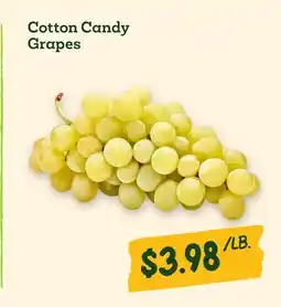 Sprouts Farmers Market Cotton Candy Grapes offer