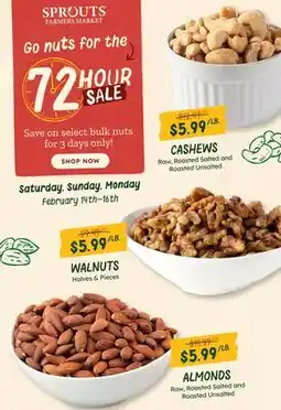 Sprouts Farmers Market 72 HOUR SALE PG0 offer
