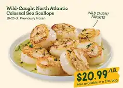 Sprouts Farmers Market Wild-Caught North Atlantic Colossal Sea Scallops offer