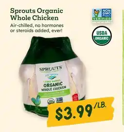 Sprouts Farmers Market Sprouts Organic Whole Chicken offer
