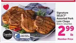 Safeway Signature SELECT Assorted Pork Loin Chops offer
