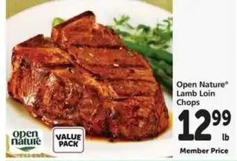 Safeway Open Nature Lamb Loin Chops offer