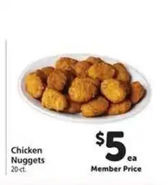 Safeway Chicken Nuggets offer