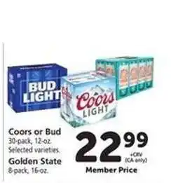 Safeway Coors or Bud offer
