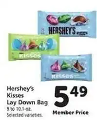 Safeway Hershey's Kisses Lay Down Bag offer