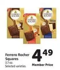Safeway Ferrero Rocher Squares offer