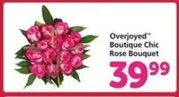 Safeway Overjoyed Boutique Chic Rose Bouquet offer