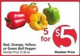 Safeway Bell Peppers offer