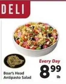 Safeway Boar's Head Antipasto Salad offer