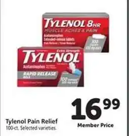Safeway Tylenol Pain Relief offer