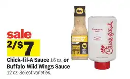 Meijer Chick-fil-A Sauce or Buffalo Wild Wings Sauce offer
