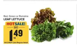 Food Lion Leaf Lettuce offer