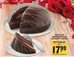 Food Lion TASTE OF INSPIRATIONS DESSERT CAKES offer