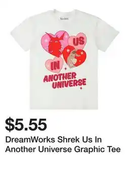 Five Below DreamWorks Shrek Us In Another Universe Graphic Tee offer
