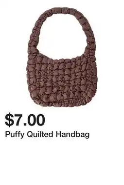 Five Below Puffy Quilted Handbag offer