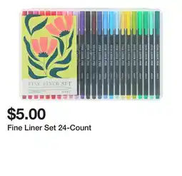 Five Below Fine Liner Set 24-Count offer