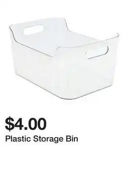 Five Below Plastic Storage Bin offer