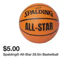 Five Below Spalding All-Star 29.5in Basketball offer