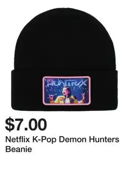 Five Below Netflix K-Pop Demon Hunters Beanie offer