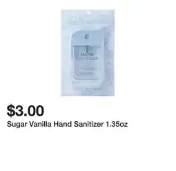 Five Below Sugar Vanilla Hand Sanitizer 1.35oz offer