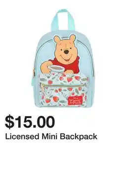 Five Below Licensed Mini Backpack offer