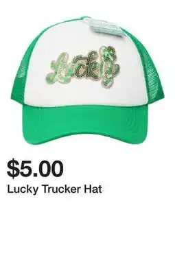 Five Below Lucky Trucker Hat offer