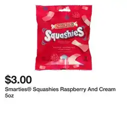 Five Below Smarties Squashies Raspberry And Cream 5oz offer