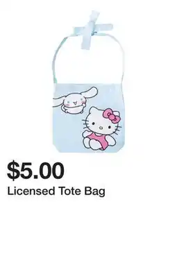 Five Below Licensed Tote Bag offer