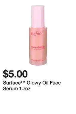 Five Below Surface Glowy Oil Face Serum 1.7oz offer