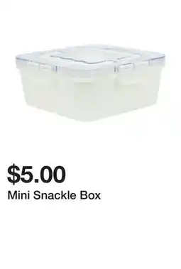 Five Below Mini Snackle Box offer