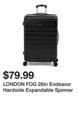 Marshalls LONDON FOG 28in Endeavor Hardside Expandable Spinner offer