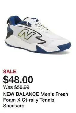Marshalls NEW BALANCE Men's Fresh Foam X Ct-rally Tennis Sneakers offer
