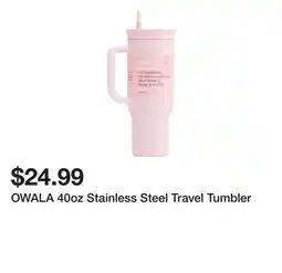 Marshalls OWALA 40oz Stainless Steel Travel Tumbler offer