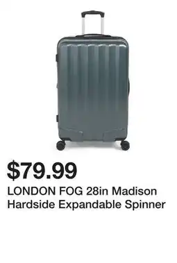 Marshalls LONDON FOG 28in Madison Hardside Expandable Spinner offer