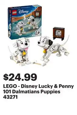 Best Buy LEGO - Disney Lucky & Penny 101 Dalmatians Puppies 43271 offer