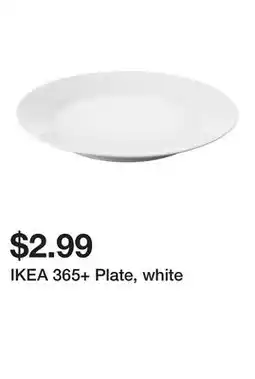 Ikea IKEA 365+ Plate, white offer