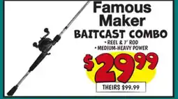 Ollie's Famous Maker BAITCAST COMBO offer
