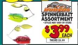 Ollie's SPINNERBAIT ASSORTMENT offer