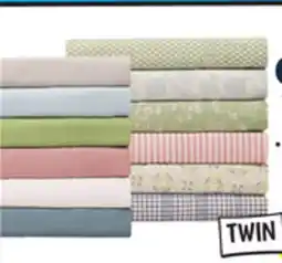 Ollie's CANNON TWIN SHEET SETS offer