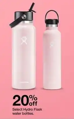 Target Select Hydro Flask water bottles offer
