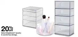 Target Select Brightroom jewelry & countertop storage offer