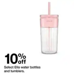 Target Select Ello water bottles and tumblers offer